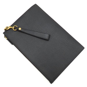 グッチ クラッチバッグ GGマーモント レザー ブラック 黒 セカンドバッグ ポーチ 475317 中古