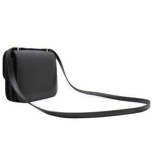 エルメス ショルダーバッグ コンスタンスミニ 3 ミロワール ボックスカーフ ブラック 黒  中古