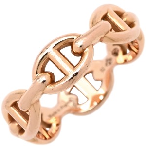 エルメス リング 指輪 シェーヌダンクル アンシェネ PM K18PG ゴールド #52(JP12) ピンクゴールド Au750 18K 18金 H110025B 00051 中古