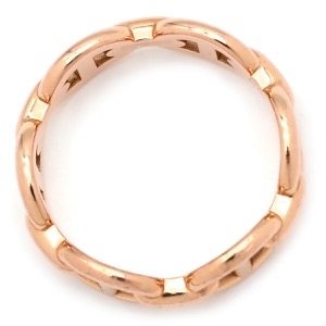 エルメス リング 指輪 シェーヌダンクル アンシェネ PM K18PG ゴールド #52(JP12) ピンクゴールド Au750 18K 18金 H110025B 00051 中古