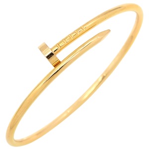 カルティエ ブレスレット ジュストアンクル SM K18PG ゴールド #15 750PG JUSTE UN CLOU B6062515 中古