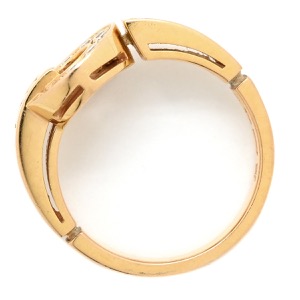 ブルガリ リング 指輪 ブルガリブルガリ ダイヤモンド K18PG ゴールド Au750 750PG RG 347896 中古