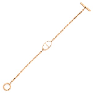 エルメス ブレスレット シェーヌダンクル ヴェルソ K18PG ゴールド SH ピンクゴールド 18K 750 中古