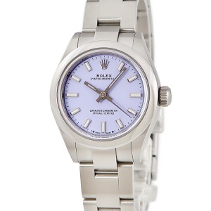 ロレックス オイスター パーペチュアル 28 ラベンダー 276200 新品同様 ランダム番 紫 自動巻き