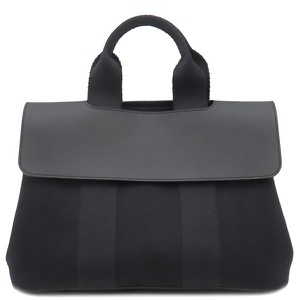 エルメス ハンドバッグ ヴァルパライソ PM トワルシェブロン ブラック 黒 中古