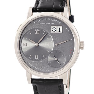 ランゲ&ゾーネ グランド ランゲ1 137.038 LSLS1373AG K18WG無垢 グレー アウトサイズデイト 手巻き
