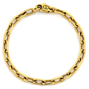 カルティエ ブレスレット スパルタカス K18YG ゴールド 750 18K 18金 チェーンブレス 60083224 中古