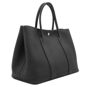 エルメス トートバッグ ガーデンパーティー PM ネゴンダ ブラック 黒  中古