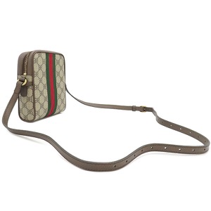 バレンシアガ ショルダーバッグ グッチ×バレンシアガ ハッカー プロジェクト キャンバス ブラウン ウェブ シェリーライン  680129 中古