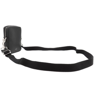 ヴァレンティノ ショルダーバッグ VLTN ロゴ レザー ブラック 黒 白 ミニバッグ クロスボディ 斜め掛け 1Y2B0943WJW 中古