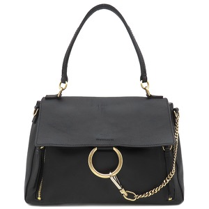 クロエ 2WAYバッグ フェイ デイバッグ レザー ブラック ショルダーバッグ 黒 中古