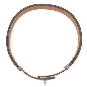 エルメス ベルト ケリー 18 ヴォーエプソン グレー未使用 グレージュ ターンロック金具 スライド調節  中古