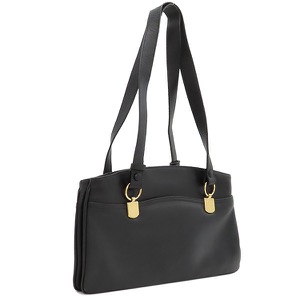 グッチ ショルダーバッグ GGマーモント アリー  レザー ブラック 黒 トートバッグ 肩掛け  550130 中古