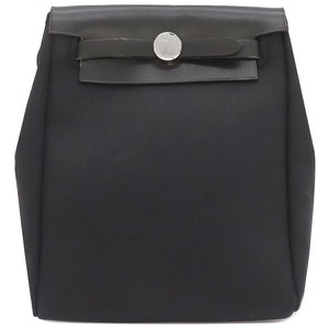 エルメス ショルダーバッグ エールバッグ TPM レザー ブラック 黒 替えバッグ・ストッパー欠品  中古
