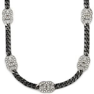 シャネル ネックレス ココマーク ロングネックレス メタル マルチカラー 中古