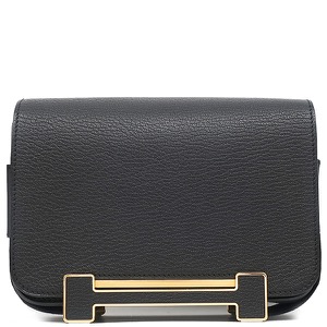 エルメス ショルダーバッグ ゲタ シェブルミゾル ブラック 黒  中古