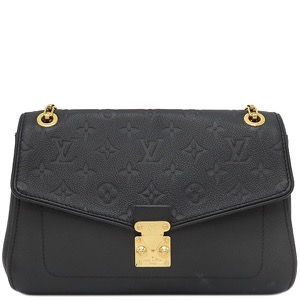 ルイヴィトン ショルダーバッグ サンジェルマン PM モノグラムアンプラント ブラック 黒   M48931 中古