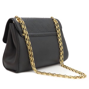 ルイヴィトン ショルダーバッグ サンジェルマン PM モノグラムアンプラント ブラック 黒   M48931 中古