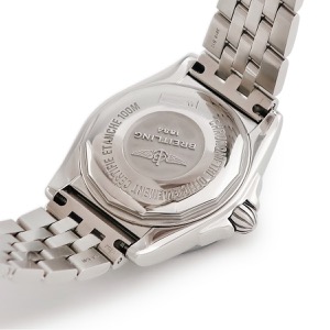 ブライトリング ギャラクティック 32 スリーク W71330121A1A1 純正8Pダイヤ シェル デイト クオーツ