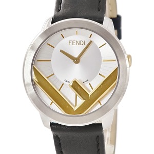 フェンディ エフ イズ フェンディ ラナウェイ 41MM F710114011 未使用 シルバー×ゴールド クオーツ