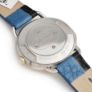 フェンディ セレリア 36MM F8021345H0D1 新品同様 純正ダイヤ シェル ゴールド 白 クオーツ