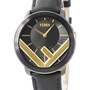 フェンディ エフ イズ フェンディ ラナウェイ 41MM F712111011 未使用 ブラック×ゴールド クオーツ