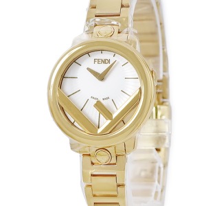 フェンディ エフ イズ フェンディ ラナウェイ 28MM F711424000 未使用 白 クオーツ