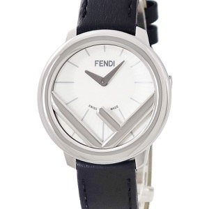 フェンディ エフ イズ フェンディ ラナウェイ 36MM F710034011 未使用 白 クオーツ