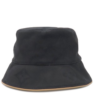 ルイヴィトン ハット デイリーグラム コットン ブラック 黒 ベージュ リバーシブル 帽子 M7164M 中古