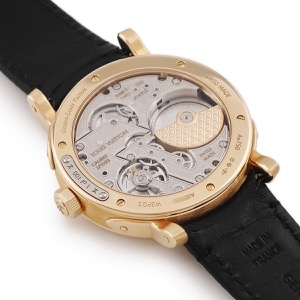 ルイヴィトン エスカル オートマティック W3PG31 新品同様 K18PG無垢 LFT023.02 グレー 限定 自動巻き