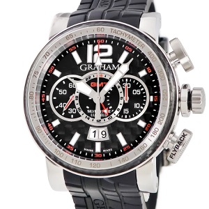 グラハム シルバーストーン ルフィールド GMT 2BLAH.B03A 未使用 フライバック クロノグラフ 限定 自動巻き
