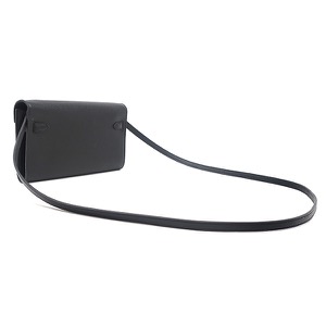 エルメス 長財布 ケリーウォレット ロング トゥーゴー ヴォーエプソン ブラック 黒 ショルダー 中古