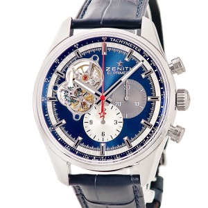 ゼニス クロノマスター 1969 エルプリメロ オープン 03.2040.4061/52.C700 ブルー スモールセコンド 自動巻き
