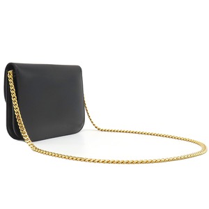 セリーヌ ショルダーバッグ ミディアム カレッジ バッグ カーフ ブラック 黒 斜め掛け クラシック トリオンフ  113583BF4.38NO 中古