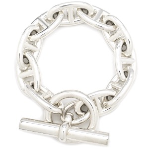 エルメス ブレスレット シェーヌダンクル GM シルバー925 シルバー 10コマ スターリングシルバー SV925   中古