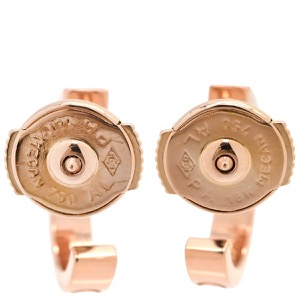 カルティエ ピアス ラブ LOVE フープピアス SM  K18PG ゴールド ミニラブ 750 18K PG  B8029000 中古