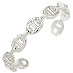 エルメス バングル シェーヌダンクル アンシェネ シルバー925 シルバー SH SV925 Ag925  中古