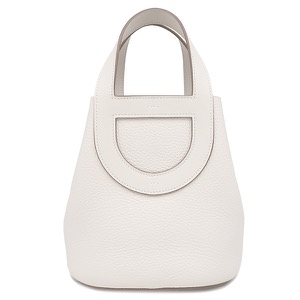 エルメス ハンドバッグ インザループ18 トリヨンクレマンス ホワイト 白 中古