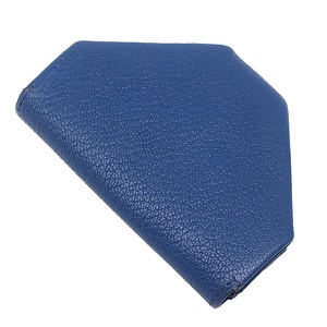 エルメス コインケース ルヴァンキャトル シェーブル ブルー 青  中古