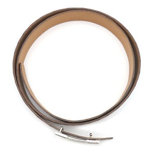 エルメス ベルト コンスタンスH ポロサス グレー #110 クロコ Hバックル  中古