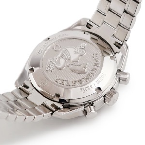 オメガ スピードマスター クロノグラフ 324.15.38.40.10.001 純正ダイヤ バイオレット パープル 自動巻き