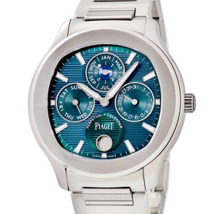 ピアジェ POLO ポロ パーペチュアルカレンダー ウルトラシン G0A48005 グリーン ムーンフェイズ 自動巻き