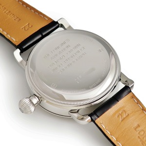 ロンジン ヘリテージ アビゲーション オーバーサイズ クラウン L2.783.4.53.2 ブラック クロノグラフ 自動巻き