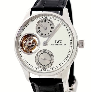 IWC ポルトギーゼ レギュレーター トゥールビヨン IW544601 Pt950 プラチナ オープンハート 限定 手巻き