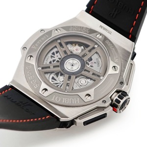 ウブロ ビッグバン フェラーリ チタニウム 401.NX.0123.VR 跳ね馬 コラボ スケルトン 限定 自動巻き