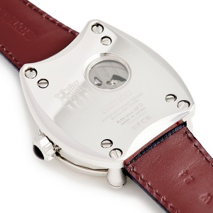 セイコー ガランテ FCバルセロナ リミテッドエディション SBLL021 8L38-00H0 グレー サッカー バルサ 自動巻き