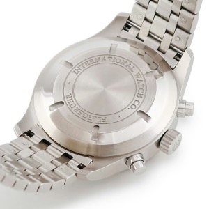 IWC パイロットウォッチ クロノグラフ IW377704 ブラック デイデイト スモセコ アラビア ラウンド 自動巻き