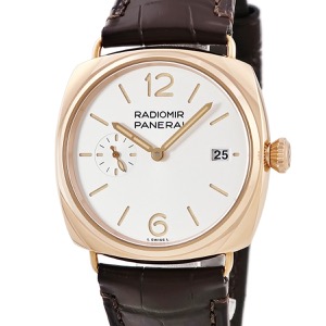 パネライ ラジオミール クアランタ ゴールドテック PAM01026 新品同様 K18PG無垢 ゴールドテック Z番 自動巻き