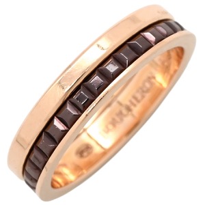 ブシュロン リング 指輪 キャトル クラシック ハーフ K18PG ゴールド #T46(JP6) ピンクゴールド 18K 750 18金 JAL0017546 中古