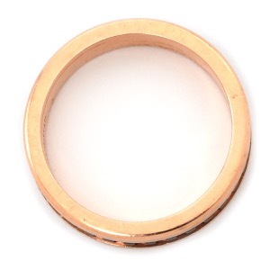 ブシュロン リング 指輪 キャトル クラシック ハーフ K18PG ゴールド #T46(JP6) ピンクゴールド 18K 750 18金 JAL0017546 中古